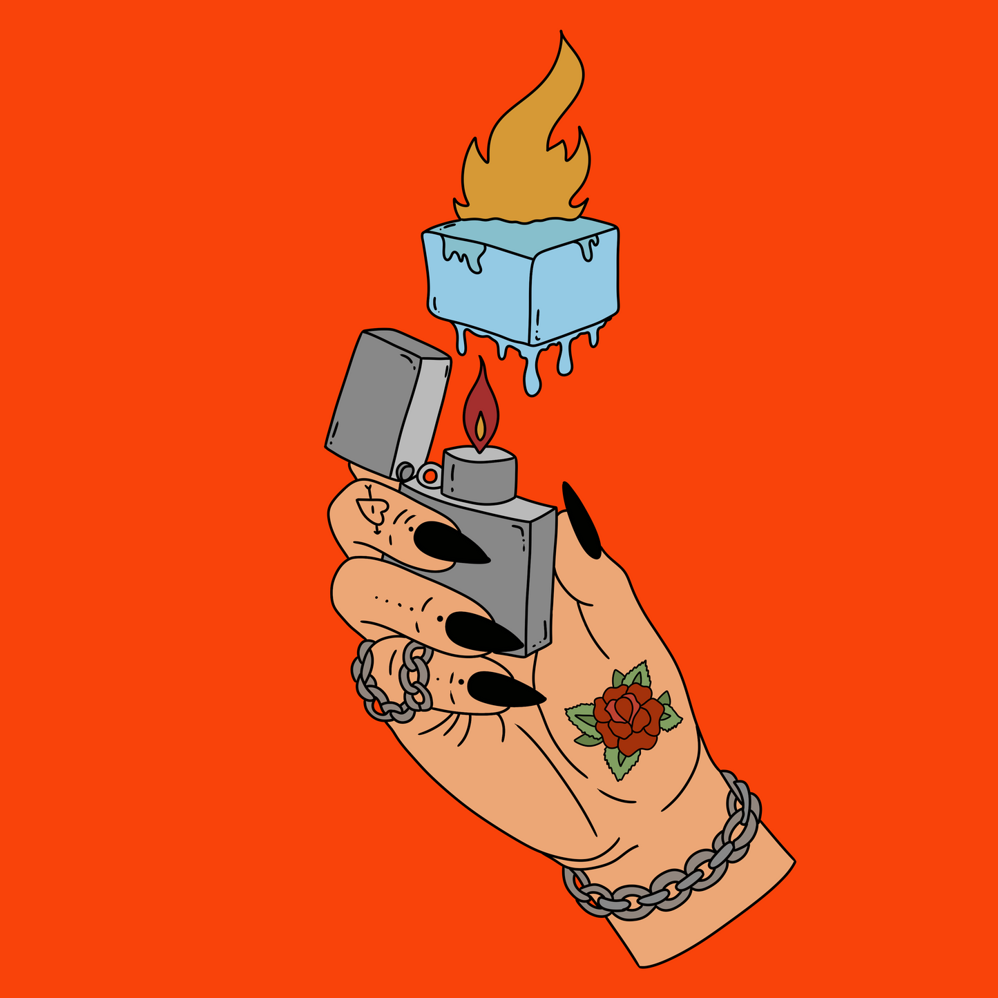 Melt the ICE Sticker