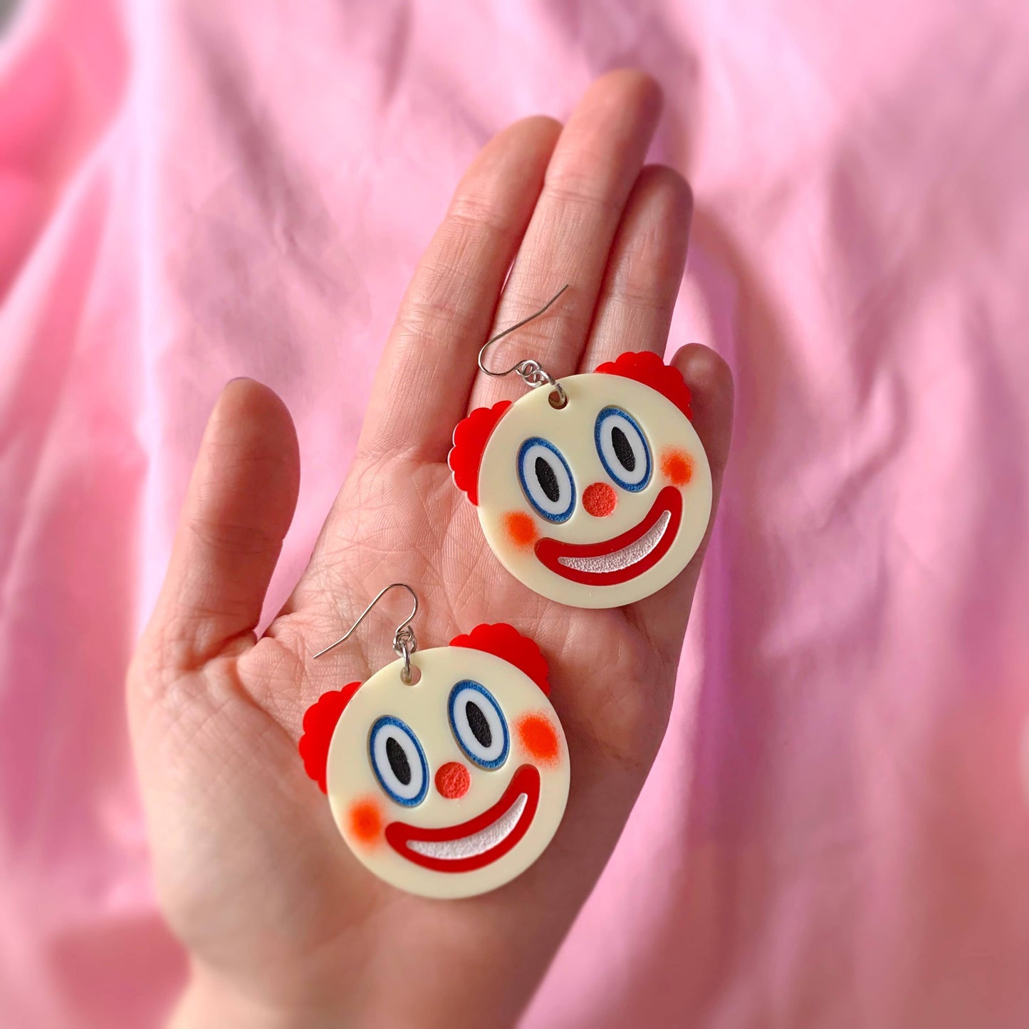 Clown Emoji Earrings
