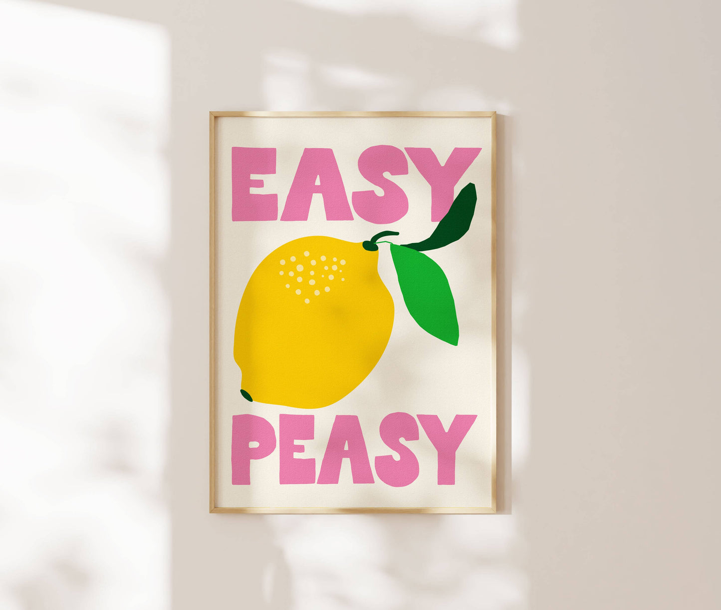 Easy Peasy Print | Lemon Squeezy