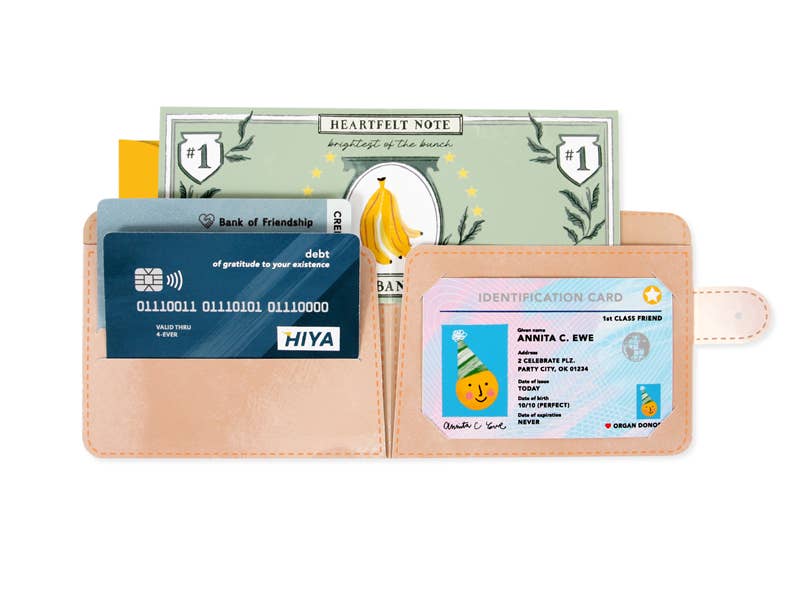 Greeting Card: Wallet