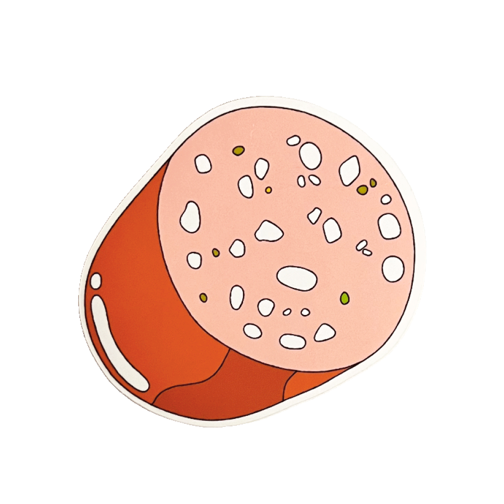 Mortadella Sticker