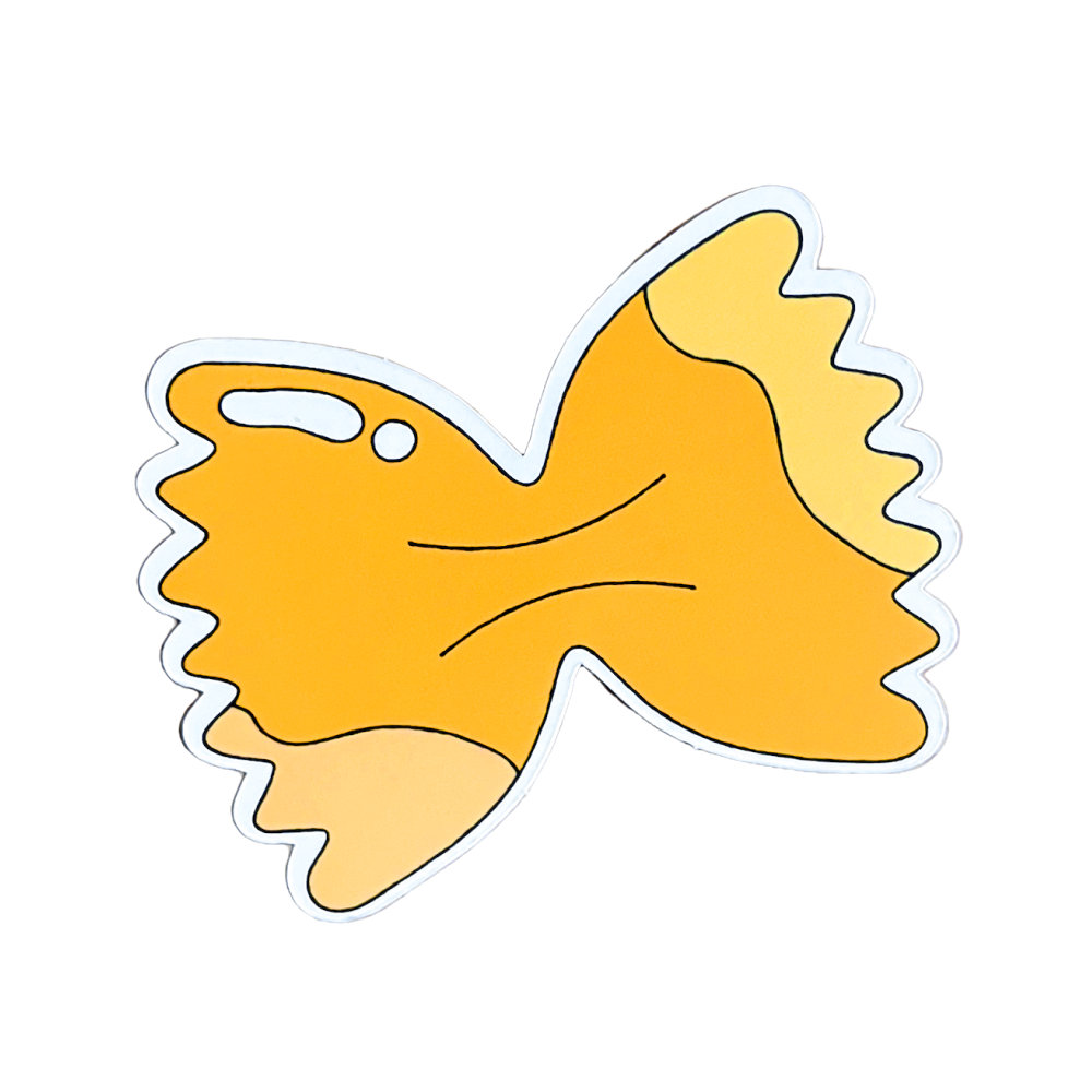 Farfalle Pasta Sticker