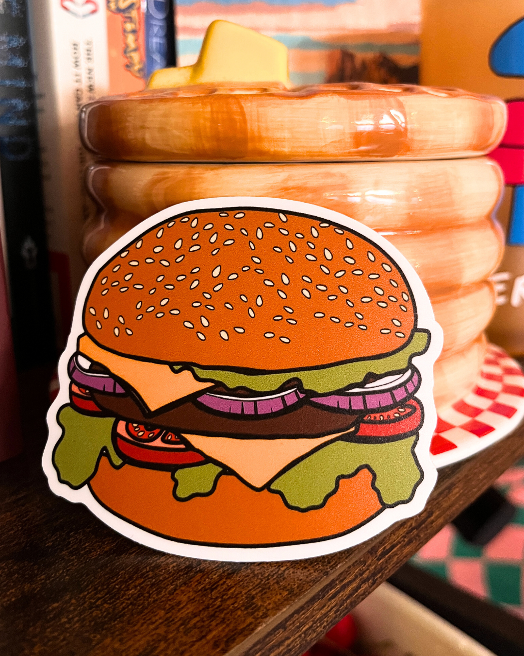 Cheeseburger Sticker
