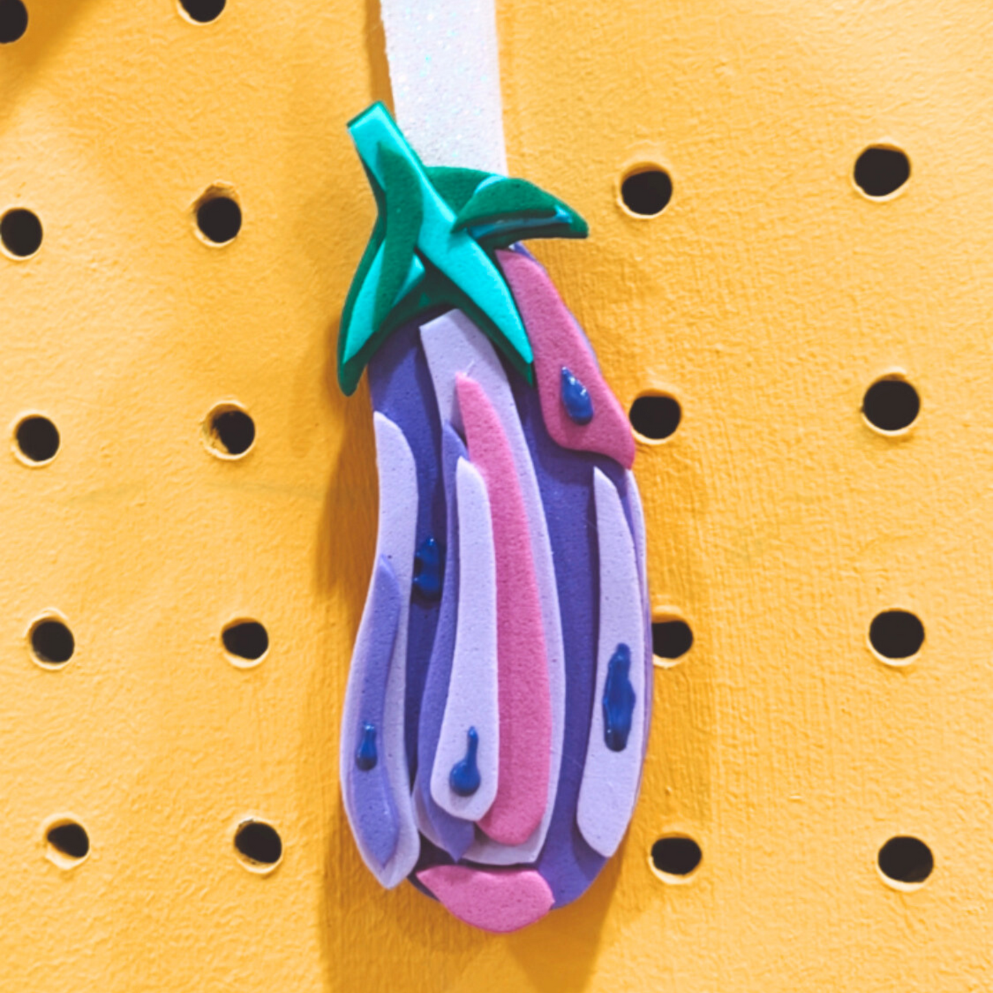 Eggplant Ornament