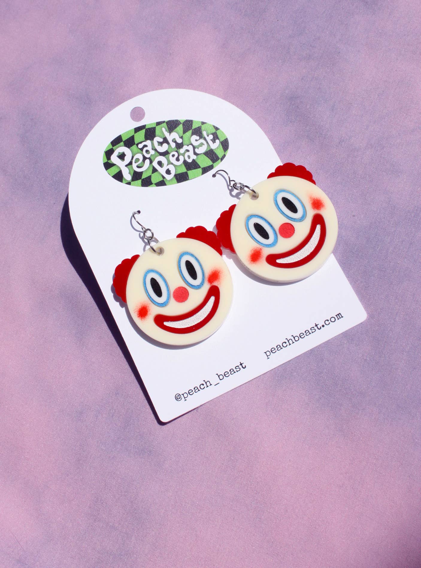 Clown Emoji Earrings