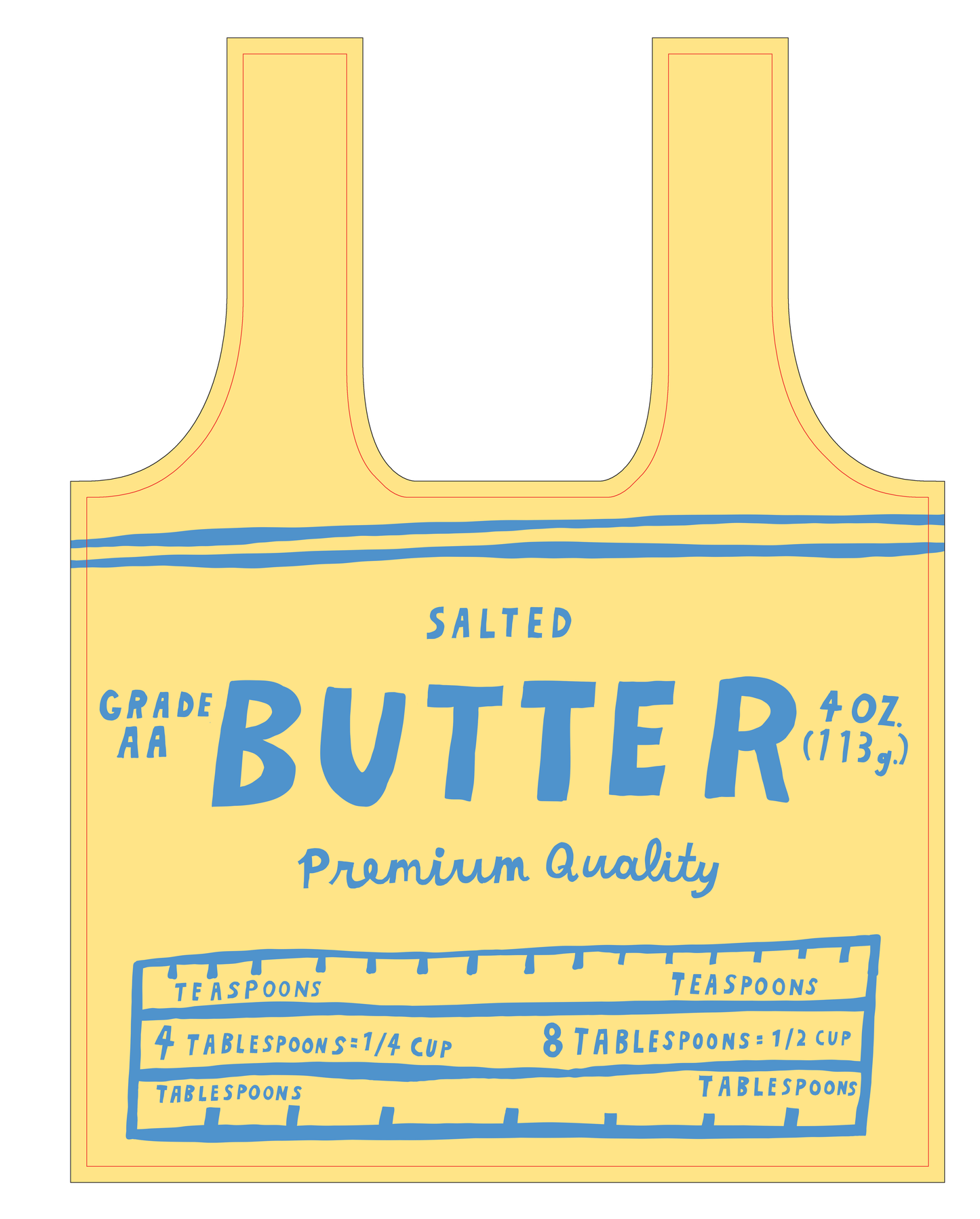 Butter Art Sack® - Reusable Tote Bag