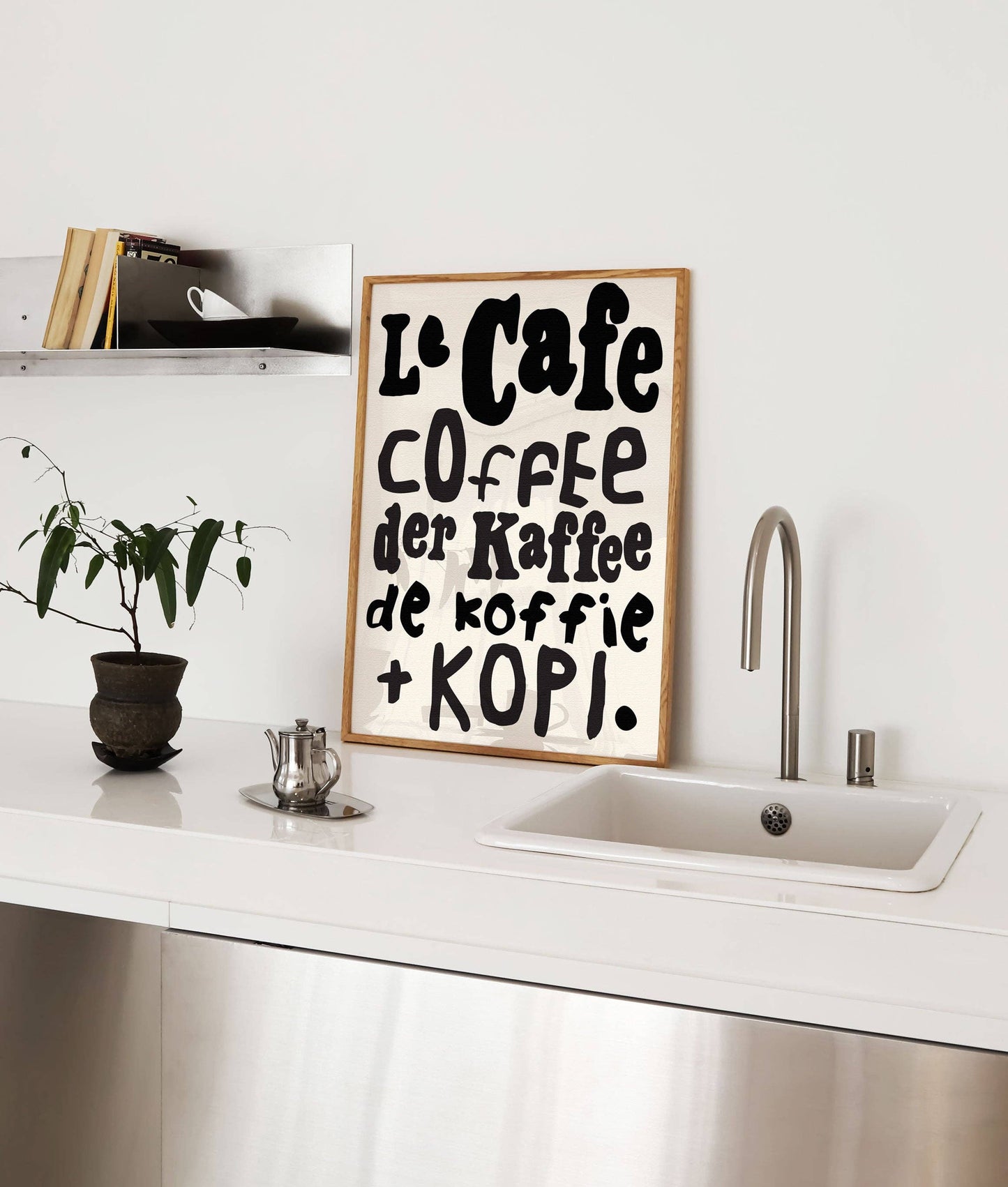 Le Cafe Coffee Print