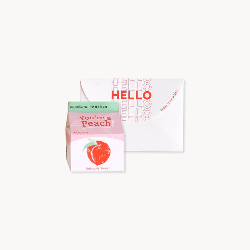 Greeting Card: Juice Box