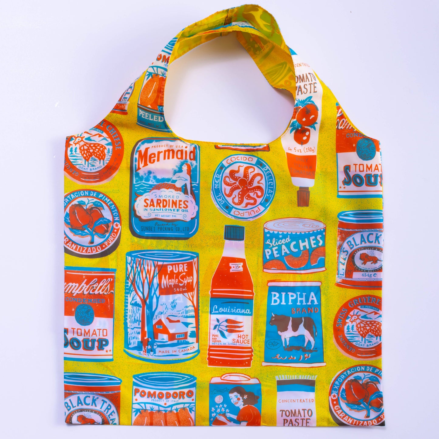 Tins Art Sack® by The Printed Peanut - Reusable Tote Bag