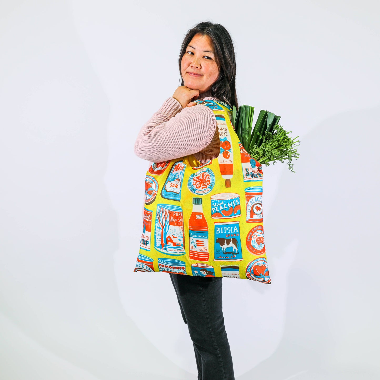 Tins Art Sack® by The Printed Peanut - Reusable Tote Bag