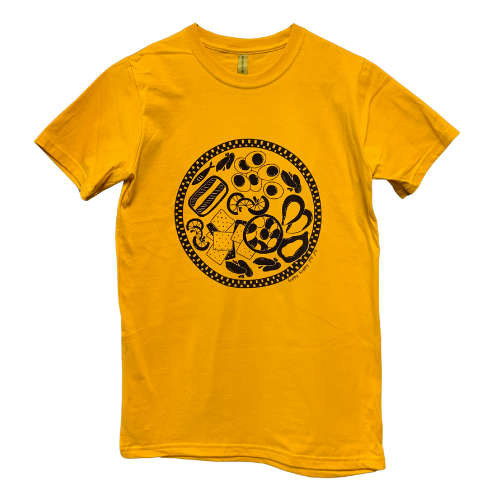 HHJJ x Rainbow Tomatoes Garden Tinned Fish Tshirt