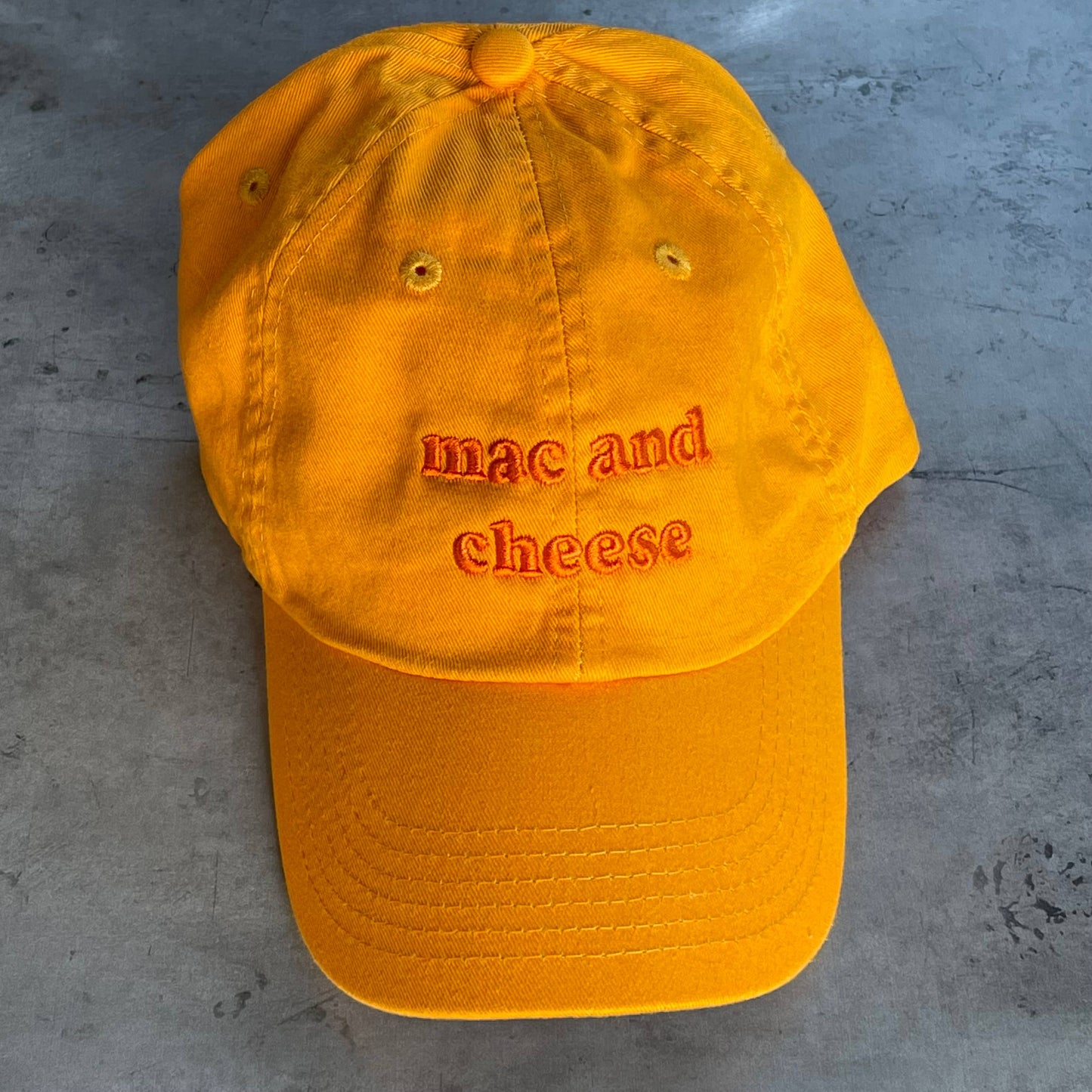 Mac and Cheese Dad Hat