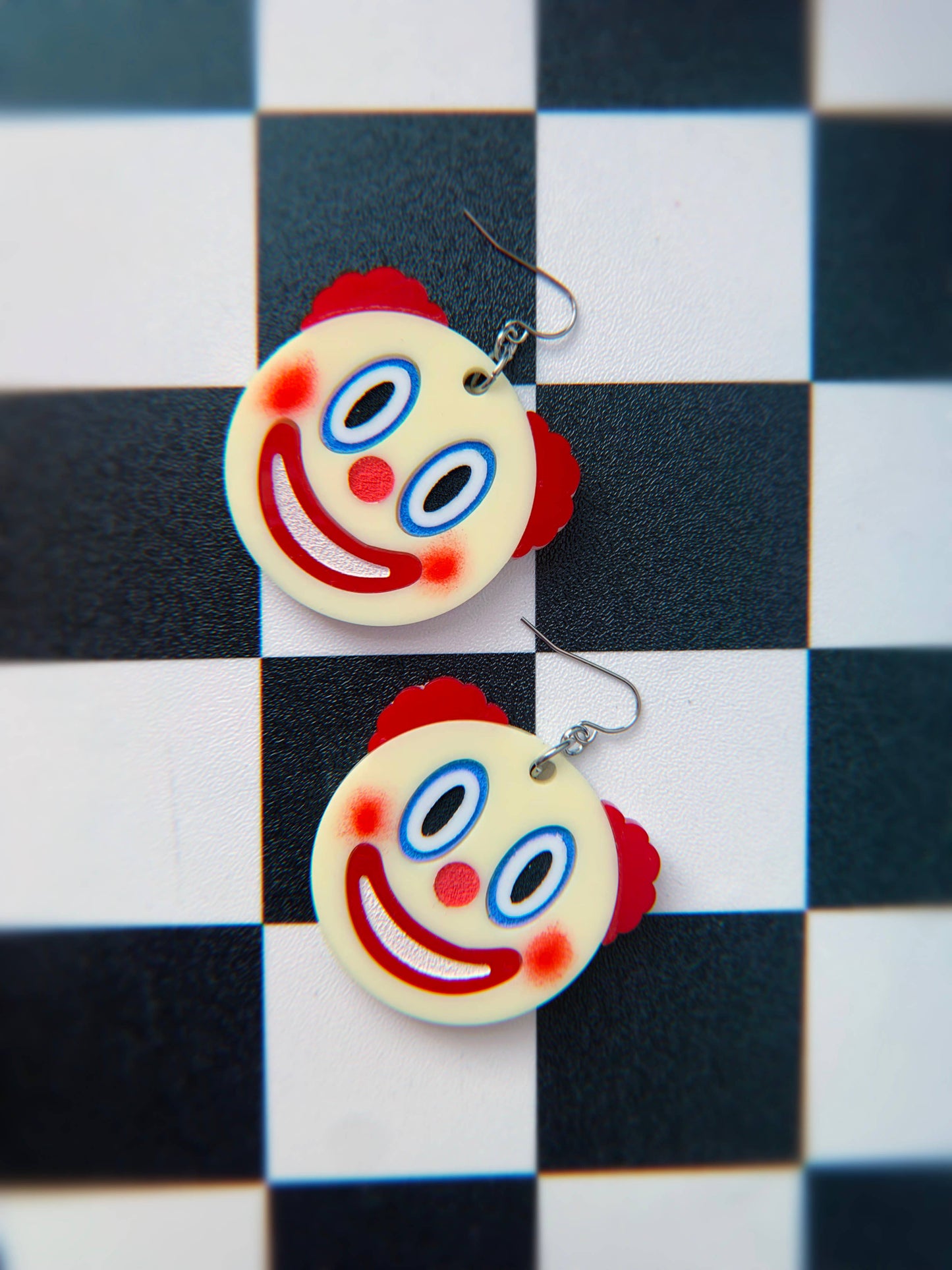 Clown Emoji Earrings