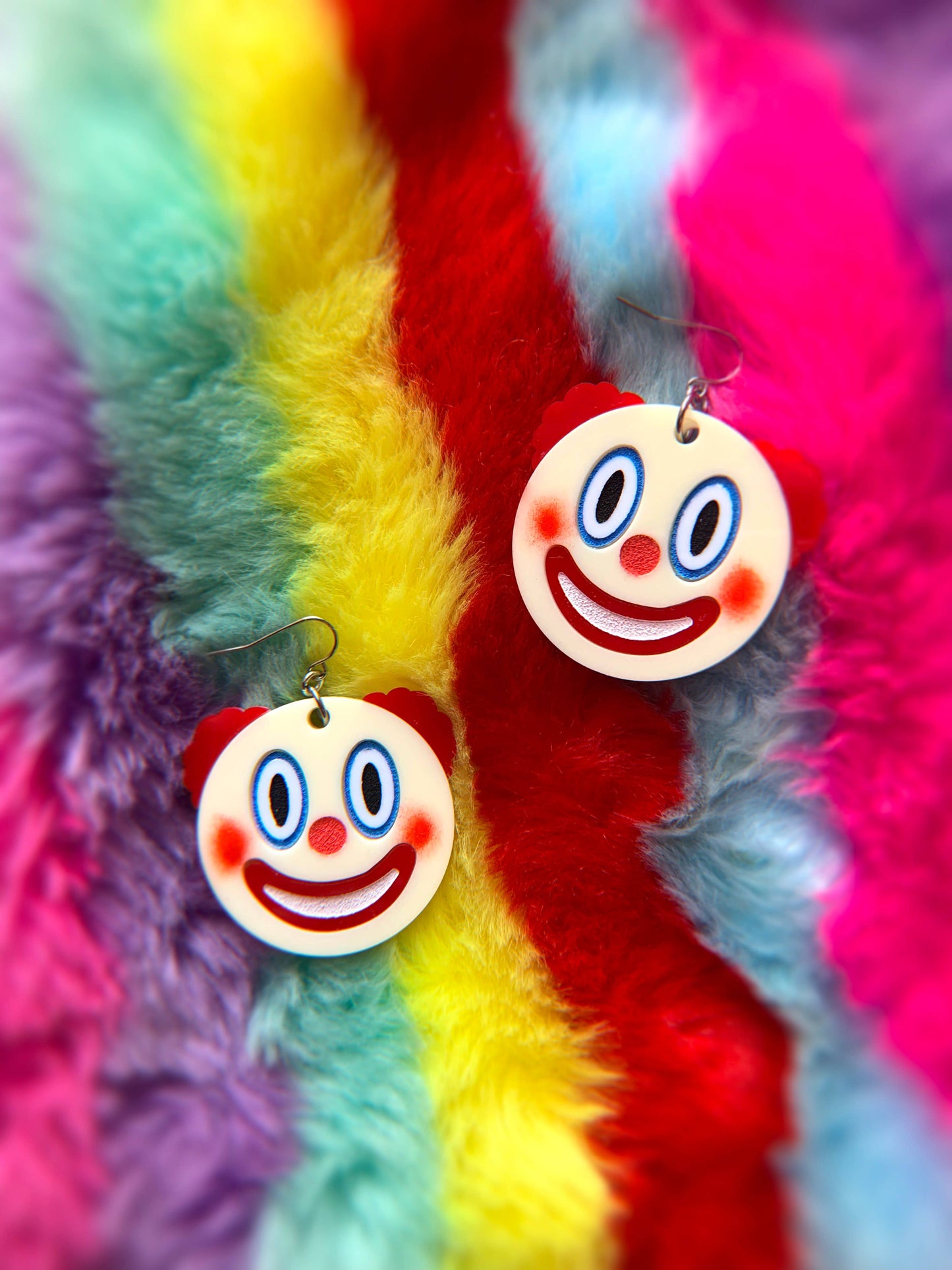 Clown Emoji Earrings