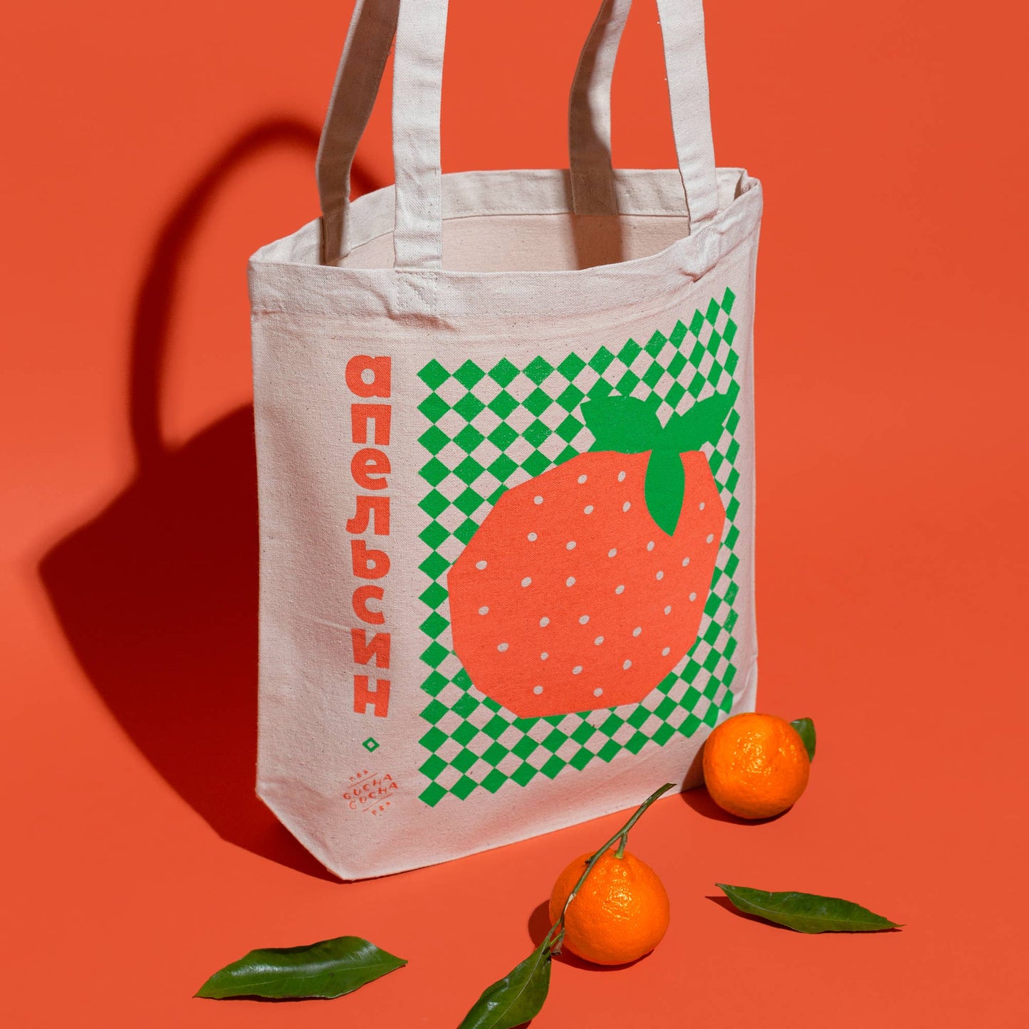 Orange "Apelsin" Tote Bag