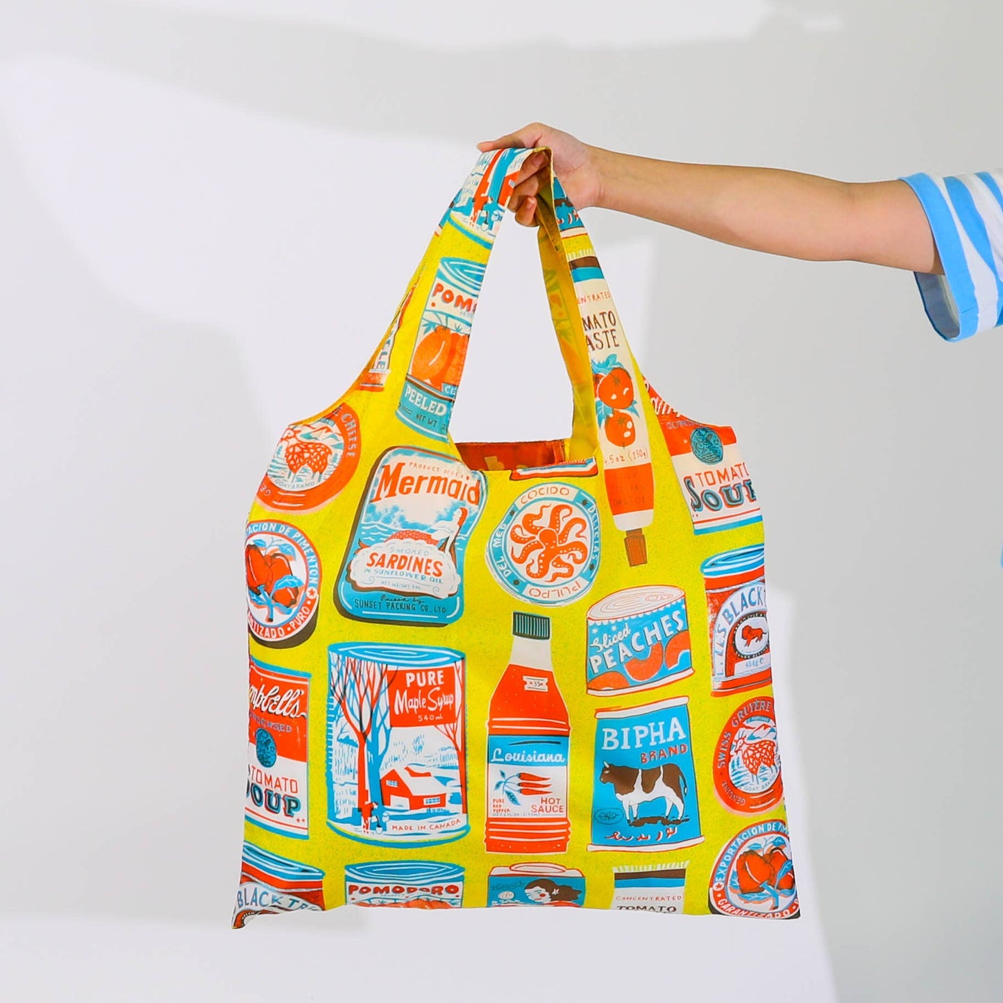 Tins Art Sack® by The Printed Peanut - Reusable Tote Bag