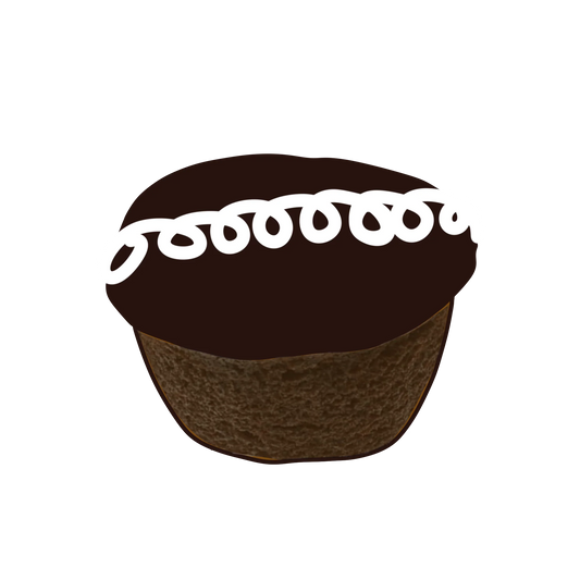Chocolate Cupcake Sticker