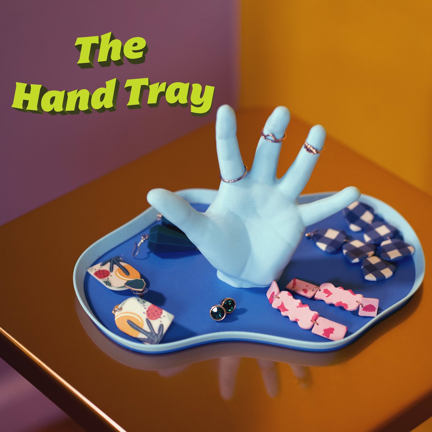 The Hand Tray Catchall: Blue