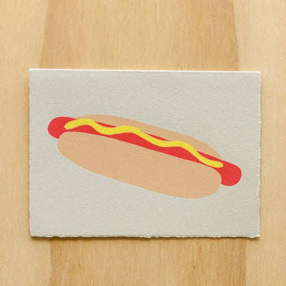 HOT DOG GREETING CARD