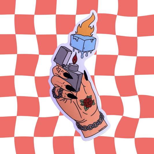 Melt the ICE Sticker
