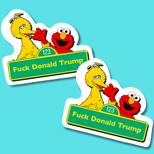 Fuck Donald Trump sticker