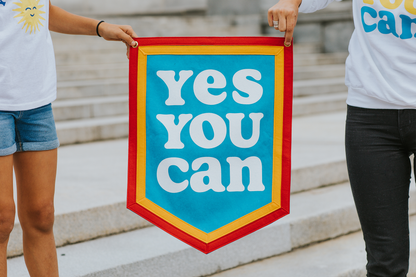 Yes You Can Camp Flag