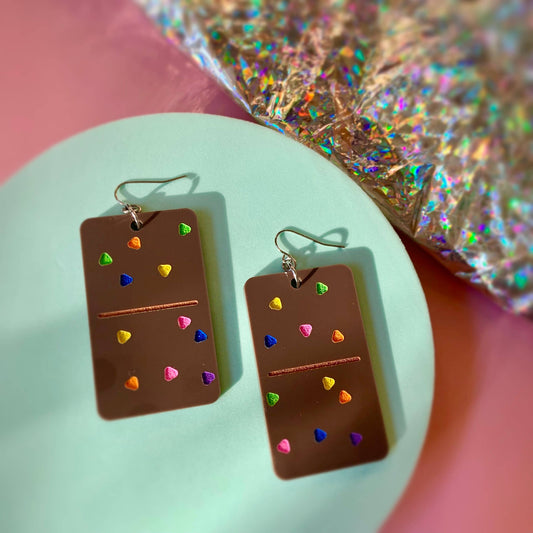 Cosmic Brownie Earrings