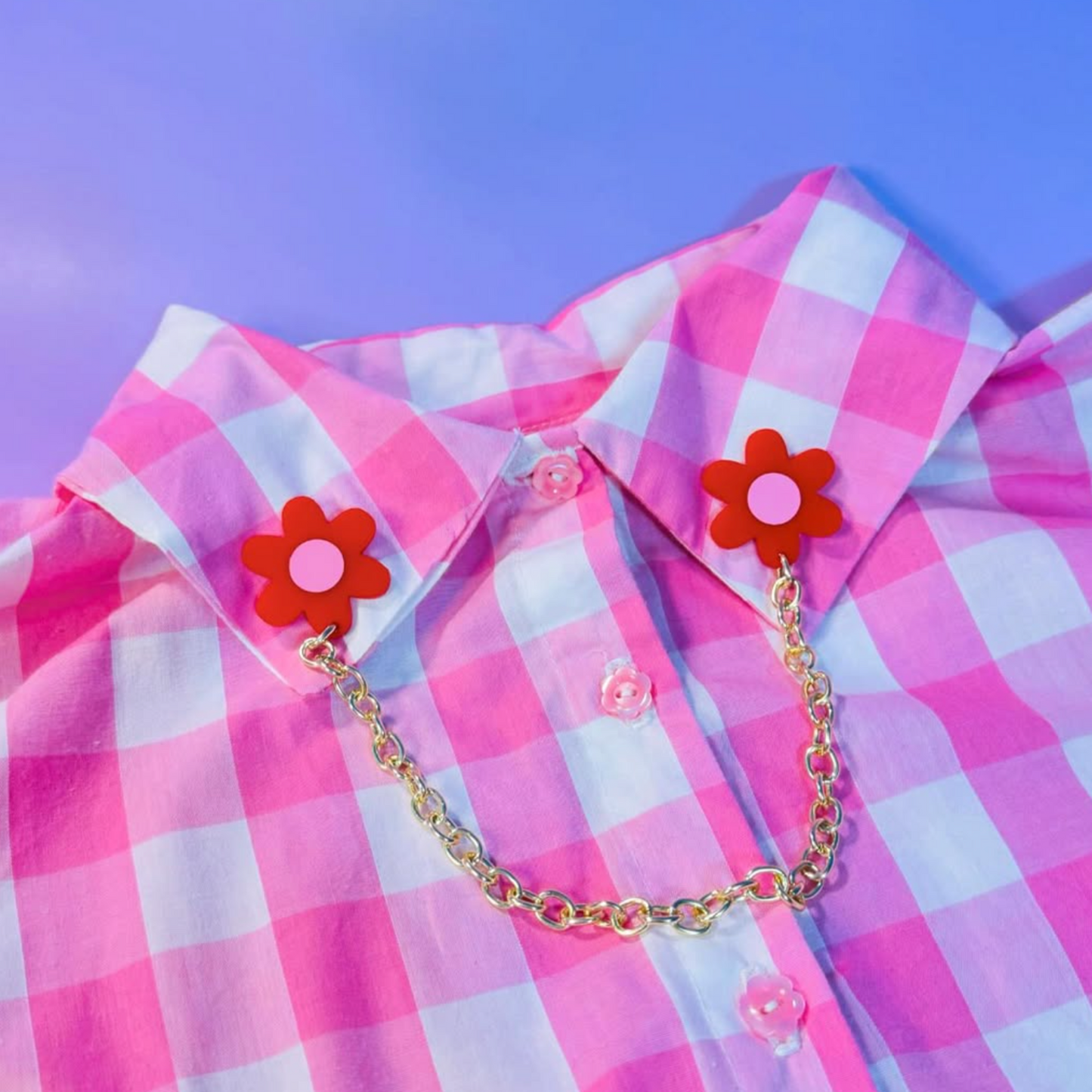 Zag Accessories: Flower Collar Pins