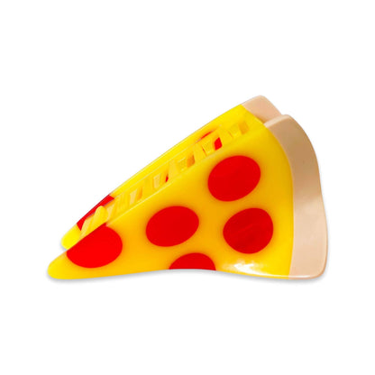 Large Pizza Hair Claw Clip