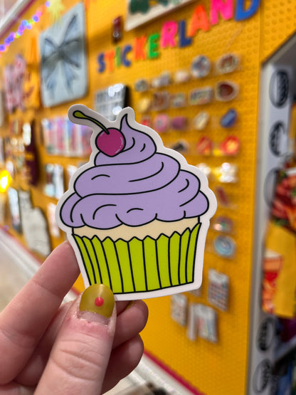 Cupcake Sticker