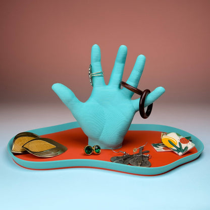 The Hand Tray Catchall: Blue