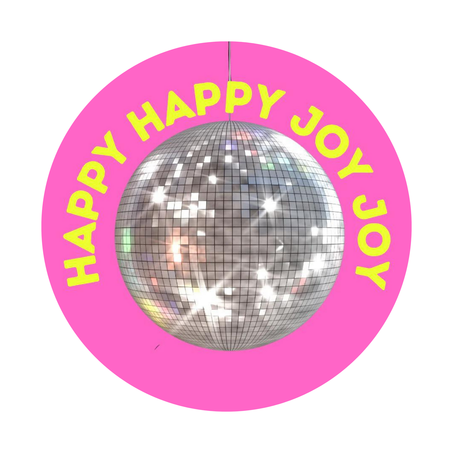 Disco Ball Sticker