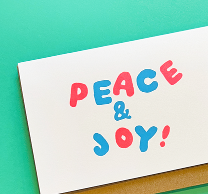 PEACE & JOY NOTECARD BOX OF 6