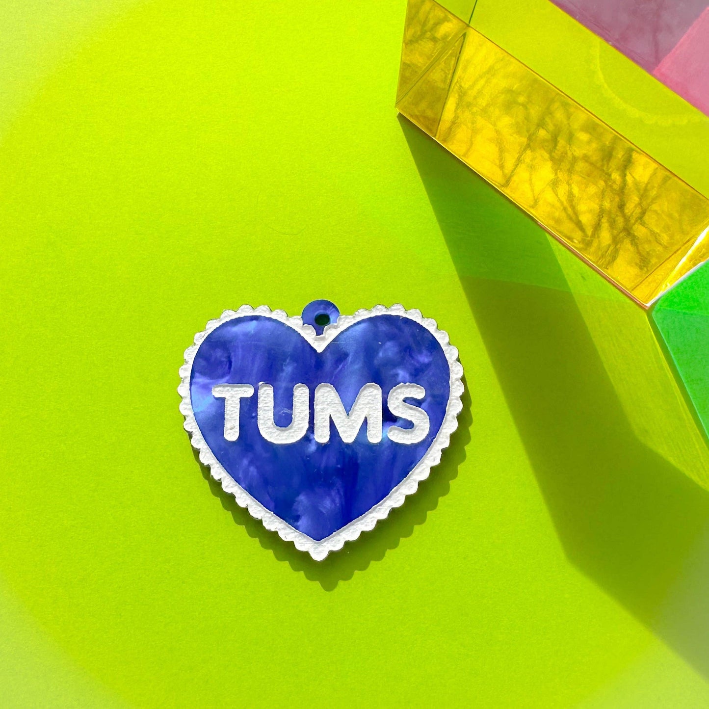 Tums Heart Earring