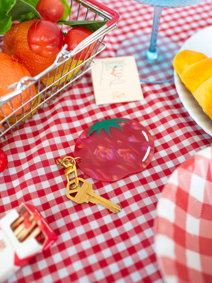 Tomato Keychain