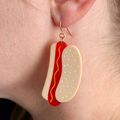 Hot Doggy Earrings