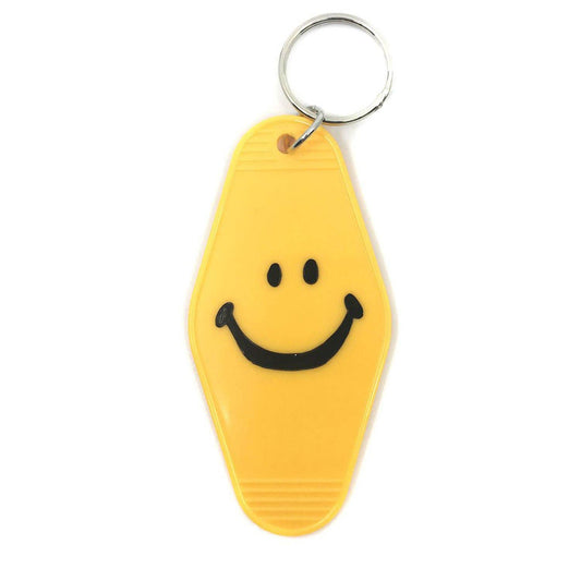 Key Tag - Happy Face