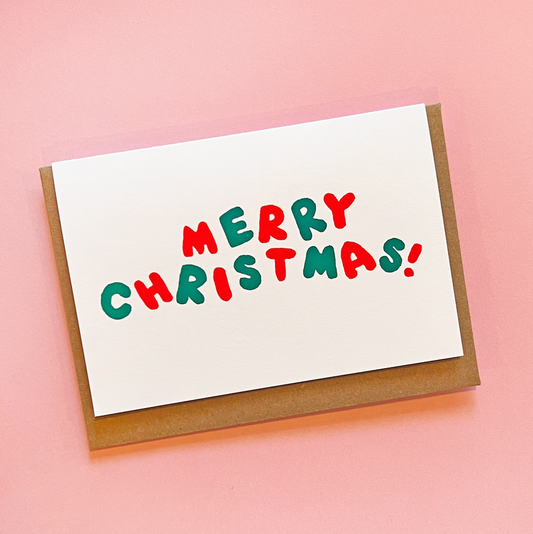 MERRY CHRISTMAS NOTECARD BOX OF 6