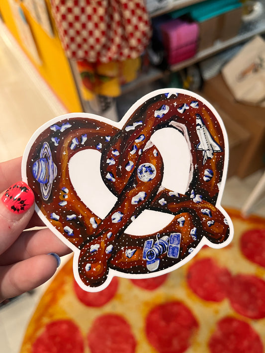 Pretzel sticker (Rachel)