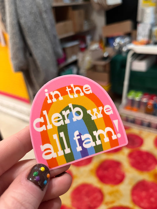 Clerb Sticker