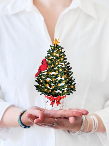 Mini Merry Tree Pop-Up Card