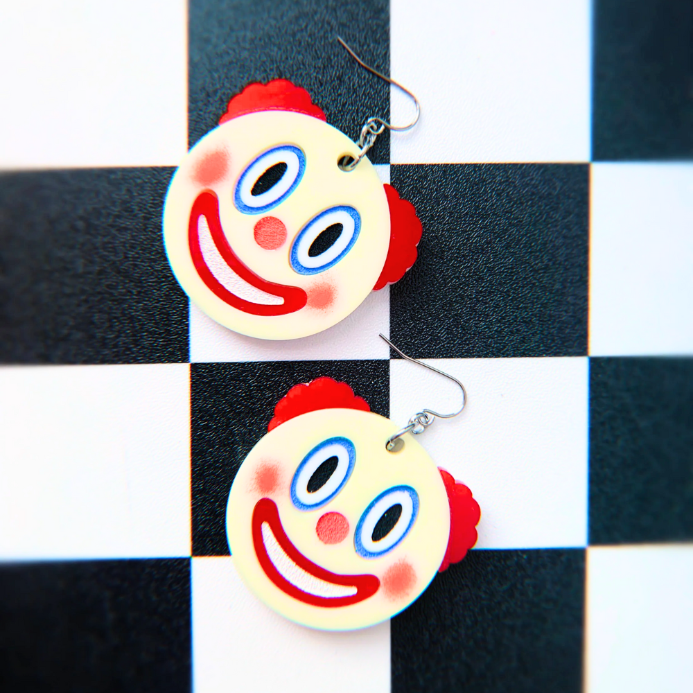 Clown Emoji Earrings