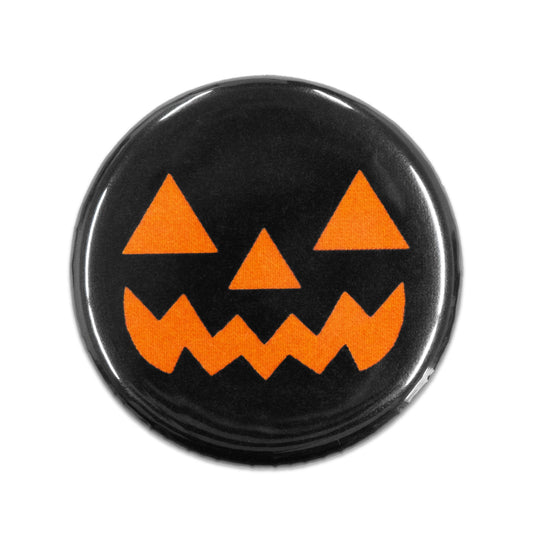 "Pumpkin Spice" Button - 1.25": Black