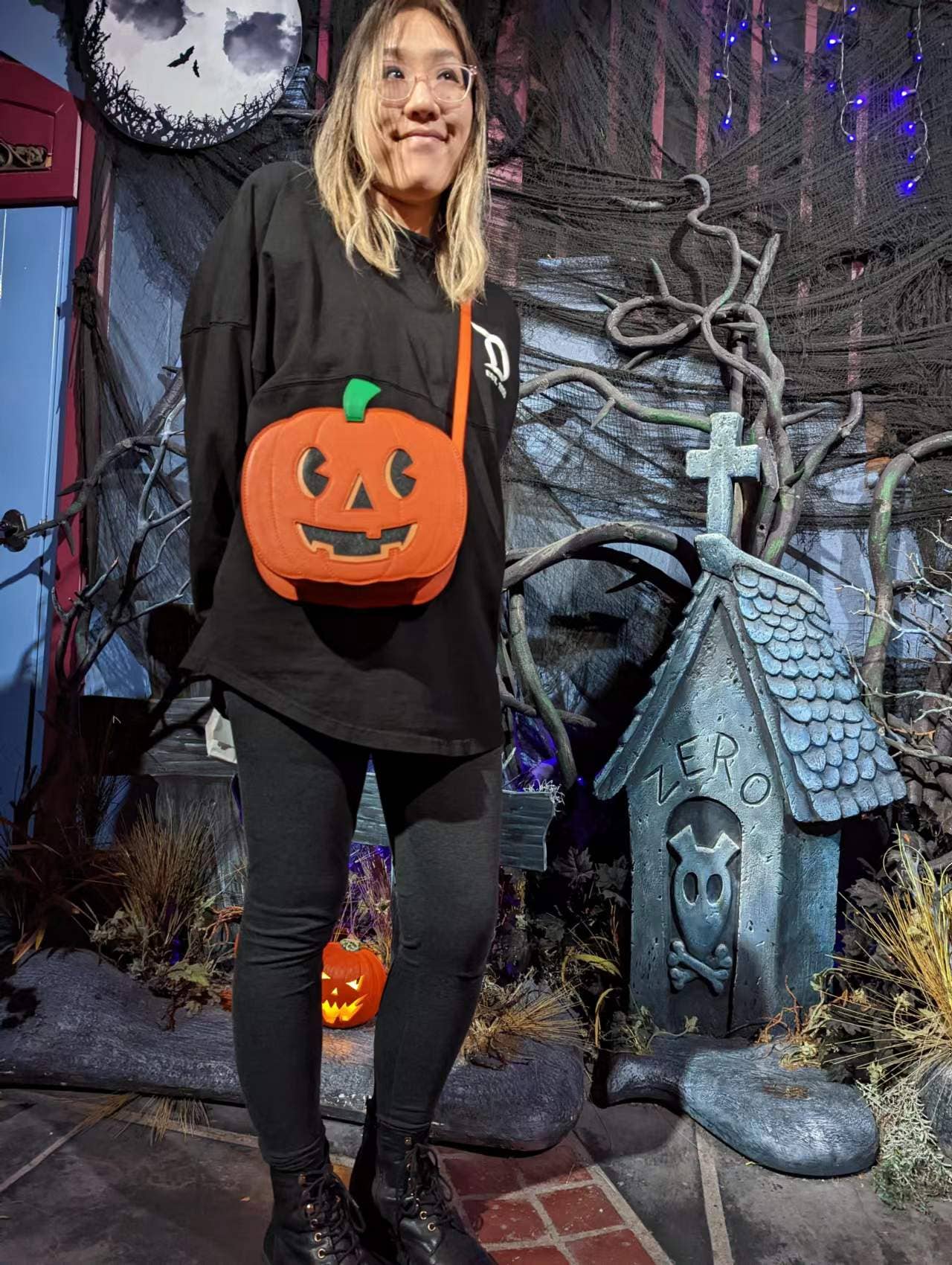 Jack-O-Lantern Pumpkin Handbag