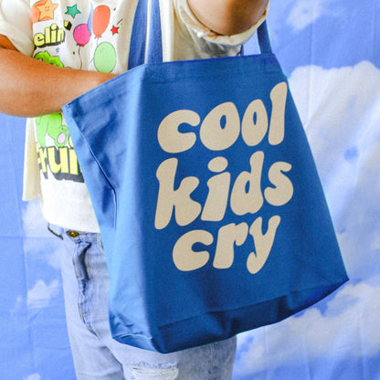 Cool Kids Cry | Royal Blue + Tan