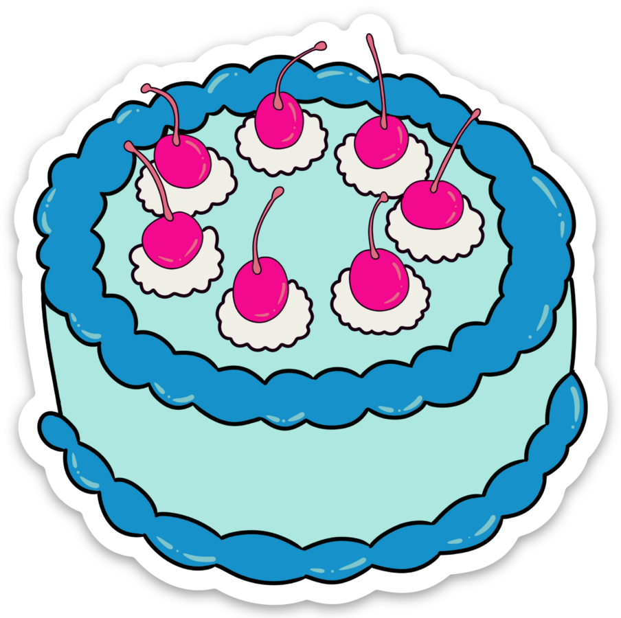 Cake Sticker