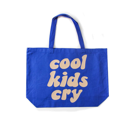 Cool Kids Cry | Royal Blue + Tan